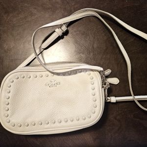 Authentic Leather Coach Crossbody
